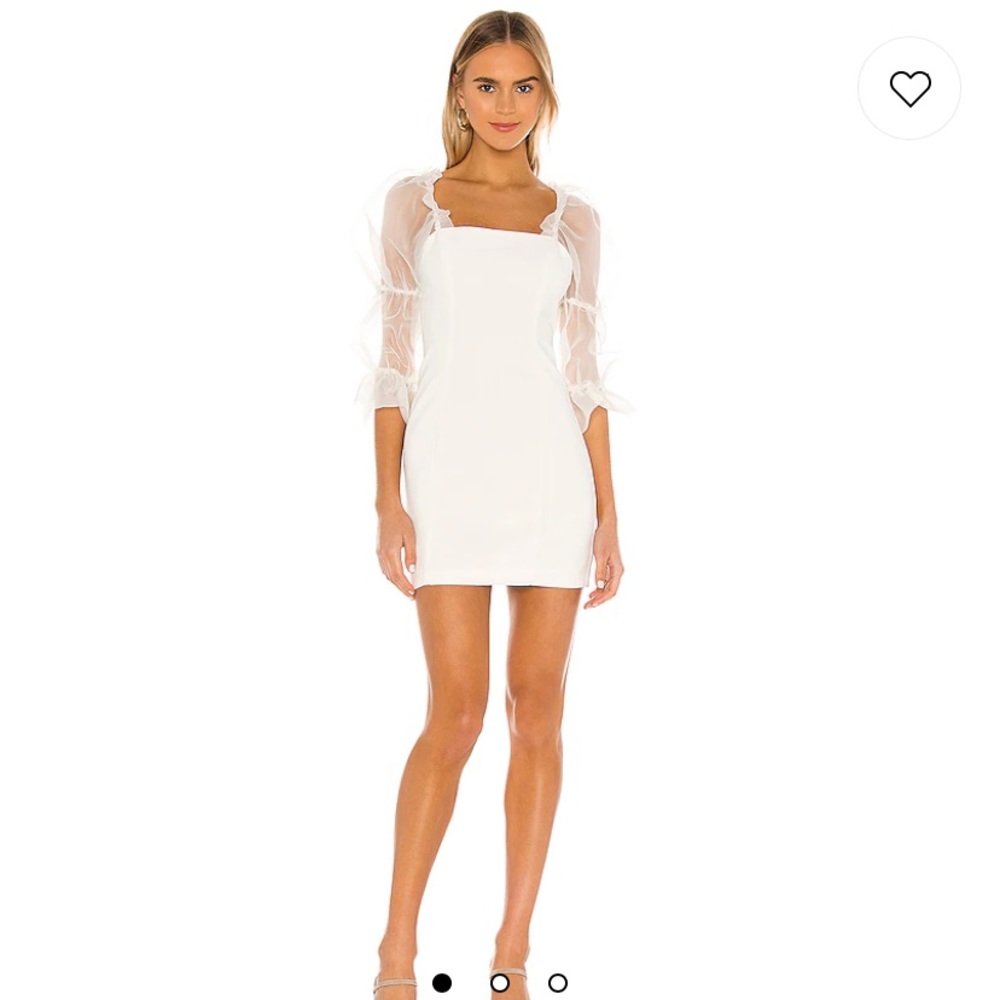 Amanda Uprichard Tia Dress in Ivory